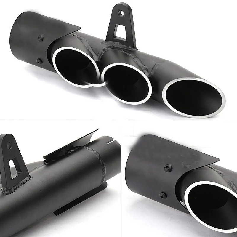 36-51mm Aluminum Alloy Universal Modified Motorcycle Exhaust Muffler Pipe for All Motorbikes 51mm for YAMAHA R6