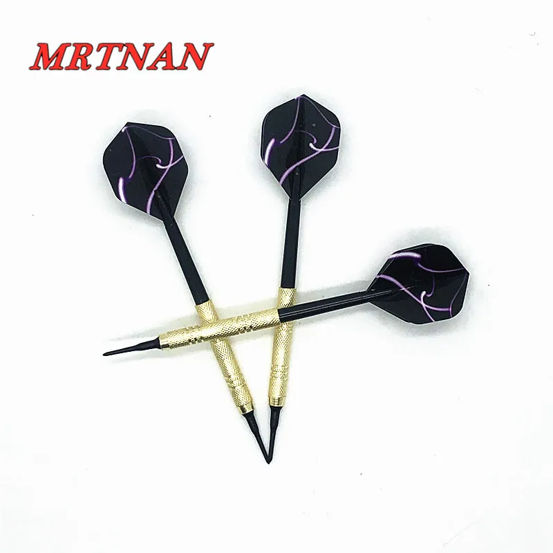 New 3 pieces/set of 14g professional darts high quality soft electronic darts hot selling indoor throwing game darts