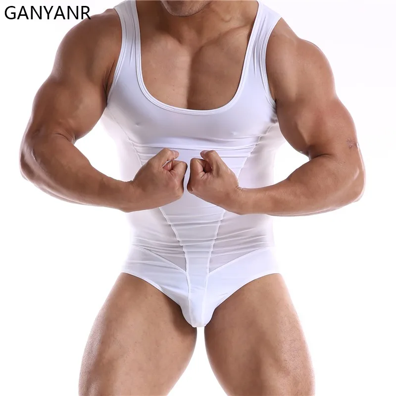 GANYANR Jogging Anzüge Trainingsanzug Männer Lauf Sets Sport Kleidung Sportswear Gym Kleidung Body Fitness Training Tragen Workout