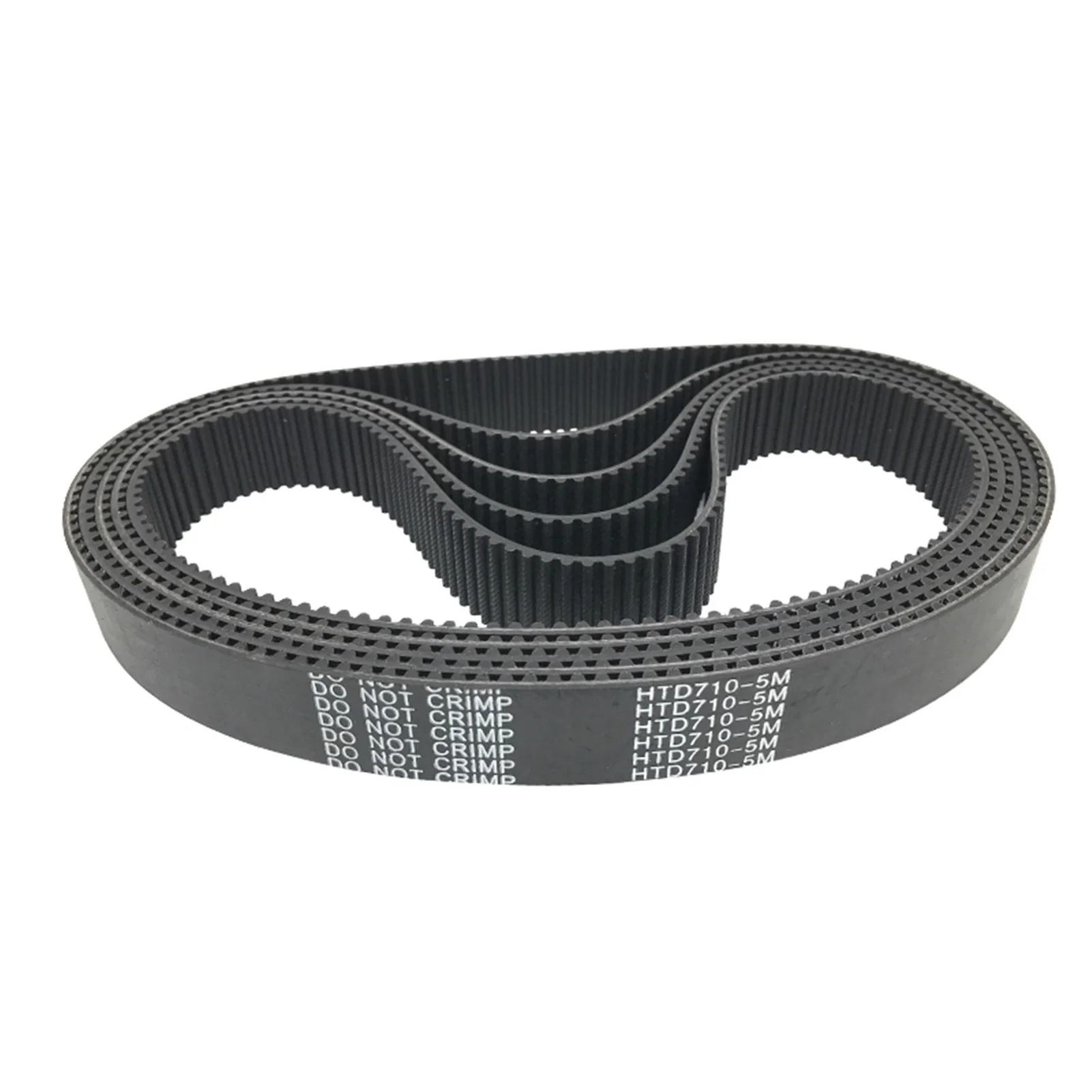 5pcs Drive Conveyor Belts 715-5M-10, Closed Loop Timing Belts, C=715mm, W=12/24/25mm, HTD Synchronous Rubber Belts, 143T,