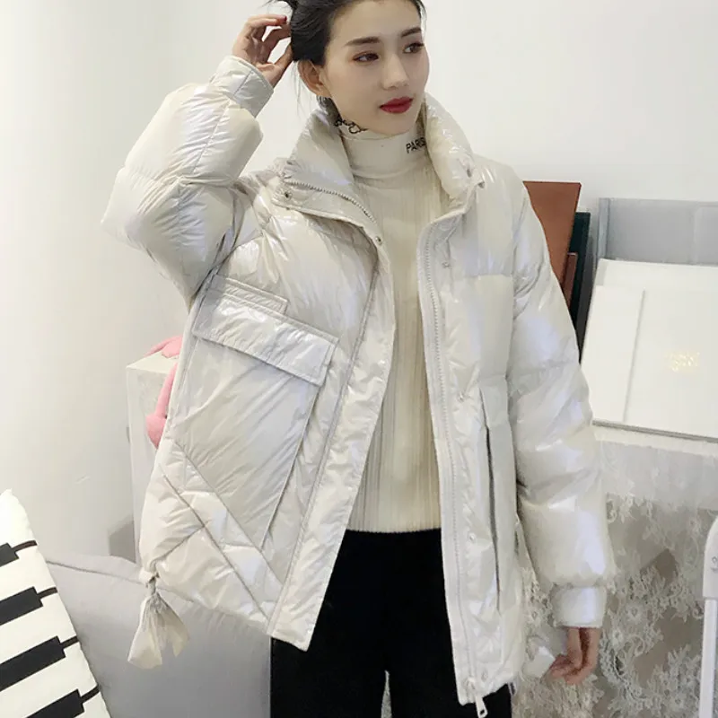 2020 neue Lose Frauen Winter Unten Jacken Dicke Warme Outwear Mäntel Casual Weibliche Jacke Parkas PP523