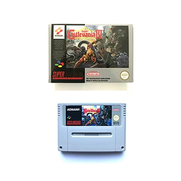 

Super Castlevania IV pal game cartridge For snes pal console video game