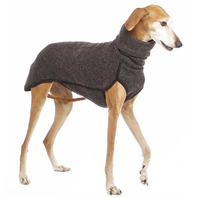 

High Collar Pet Clothes For Medium Large Dogs Big Dog Winter Warm Coat Pharaoh Hound Great Dane Pullovers Mascotas Supplies