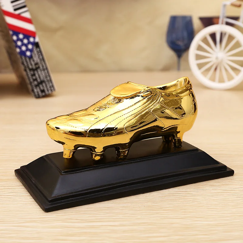 Goalscorer Golden Boot Cup Home Decoration Football Tournament Prizes Crafts Decoration Custom Supply