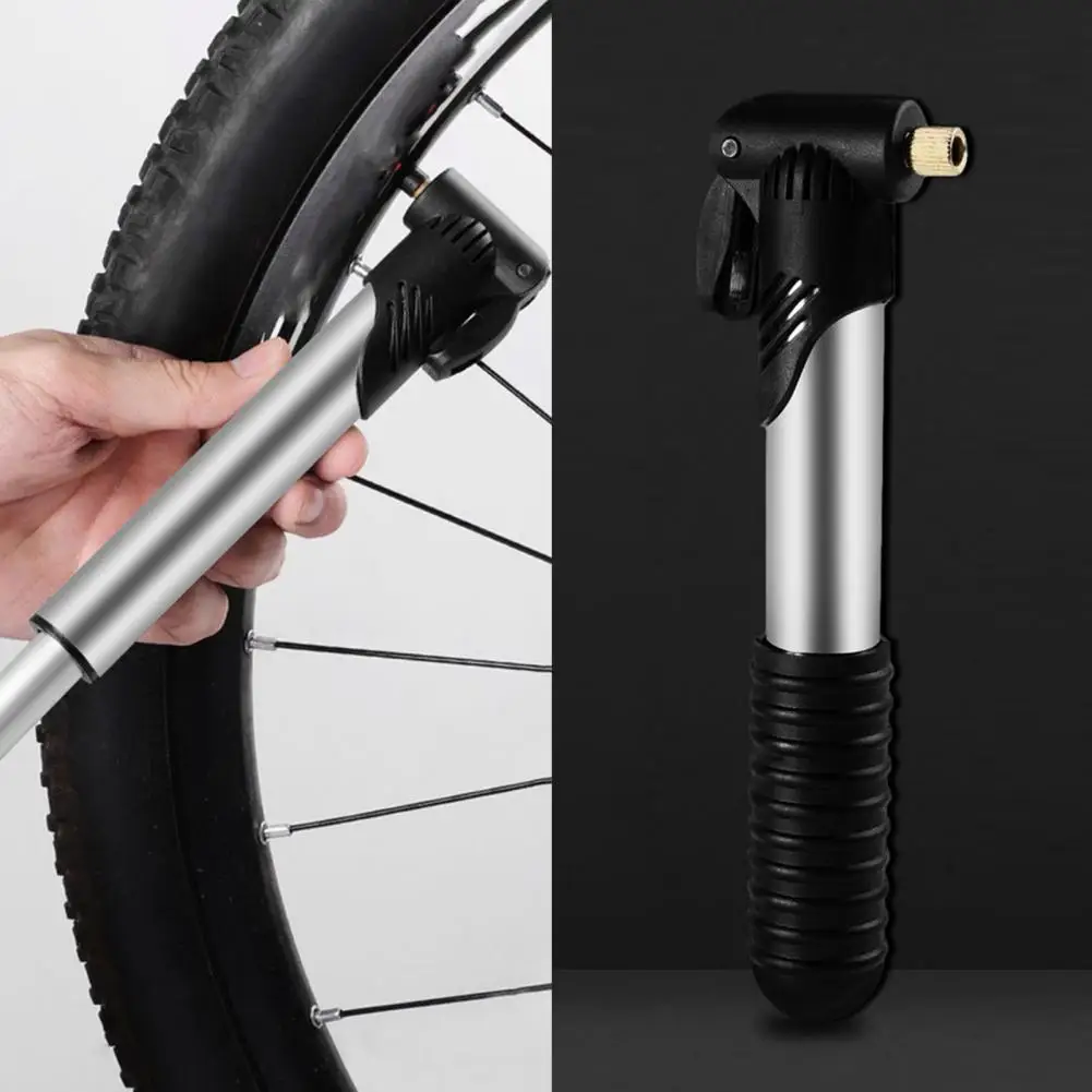 Bike Pump Mini Portable Stainless Steel Multifunction Bicycle Tool Set Inflator Basketball Football Hand Air Pump