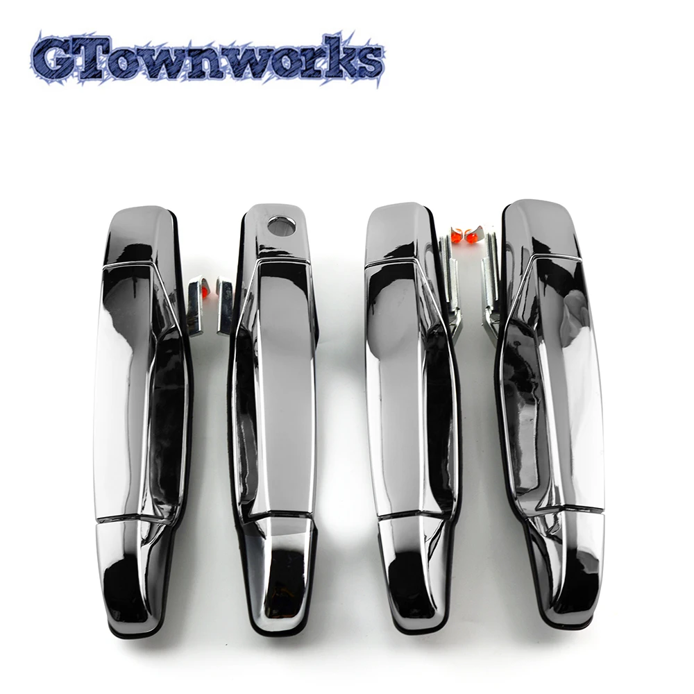 

1set Car Door Handle For 07-13 SIERRA1500 84053434 22738721 25960525 15915147 Outside Auto Exterior Accessories Chrome Blcak