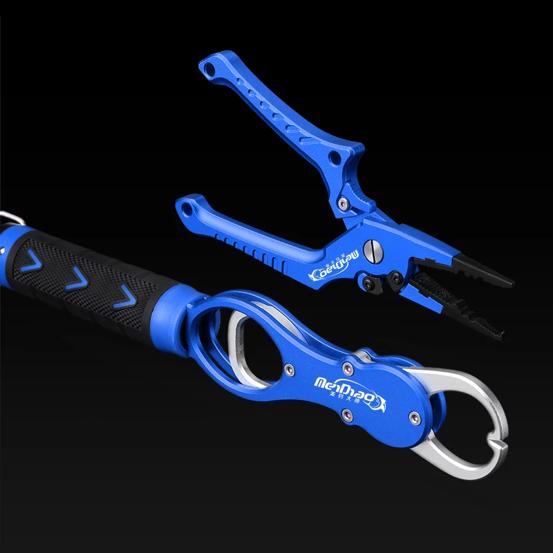 

Fishing Pliers Grip Set Fishing Tackle Hook Recover Cutter Line Split Ring High Quality Fishing Tool Hot Aluminum Alloy