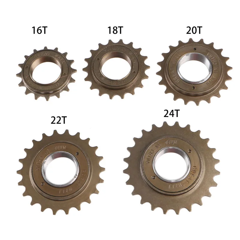 BMX Bike Bicycle Race 16/18/20/22/24T Tooth Single Speed Freewheel Sprocket Part