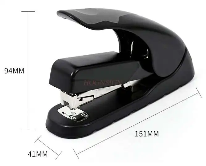 Effortless stapler thickened office student supplies stationery binding machine stapler multifunctional stapler