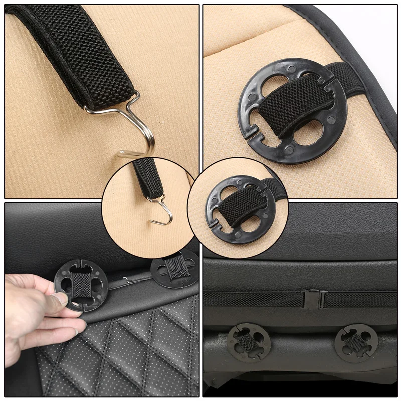 3D Breathable Leather Car Seat Cover Protector Mats Universal Automobiles Waterproof Car Van Auto Vehicle Seat Cushion Protector