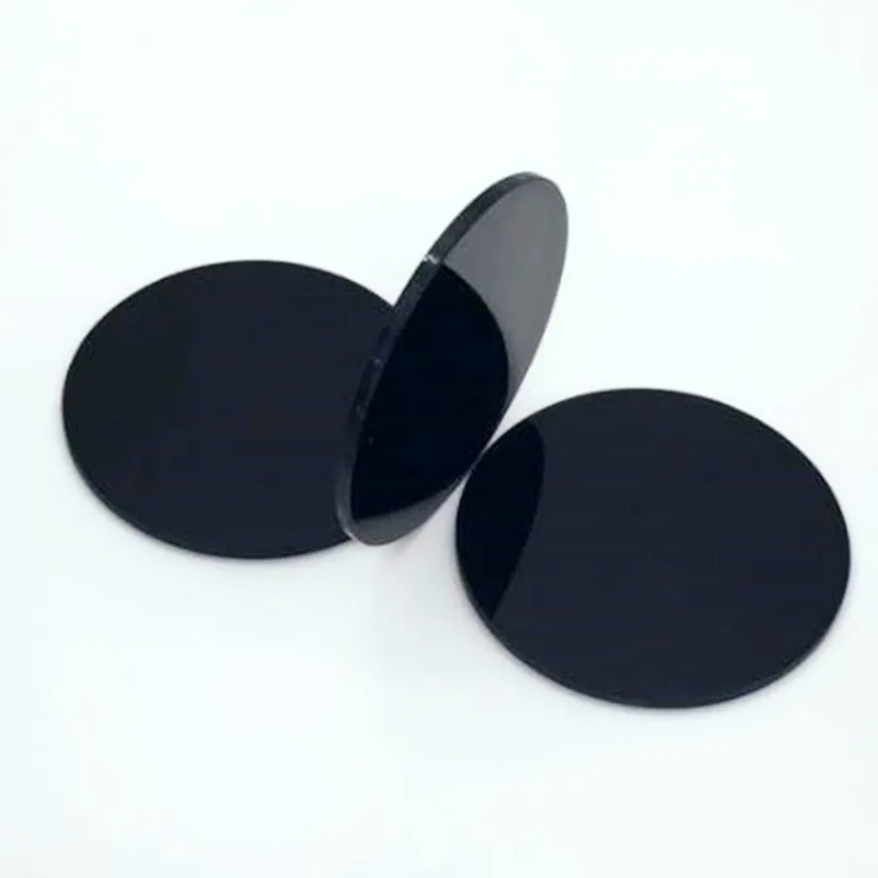 

HotCustomized Size Uv Transmission Optical Black Glass Filter Lens Zwb1 Zwb2 Zwb3