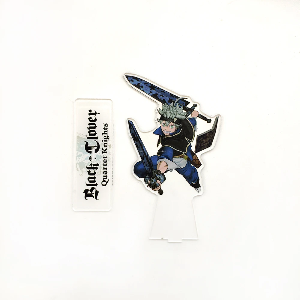 Asta 5 Leaf magic acrylic stand figure model double-side plate holder topper anime japanese