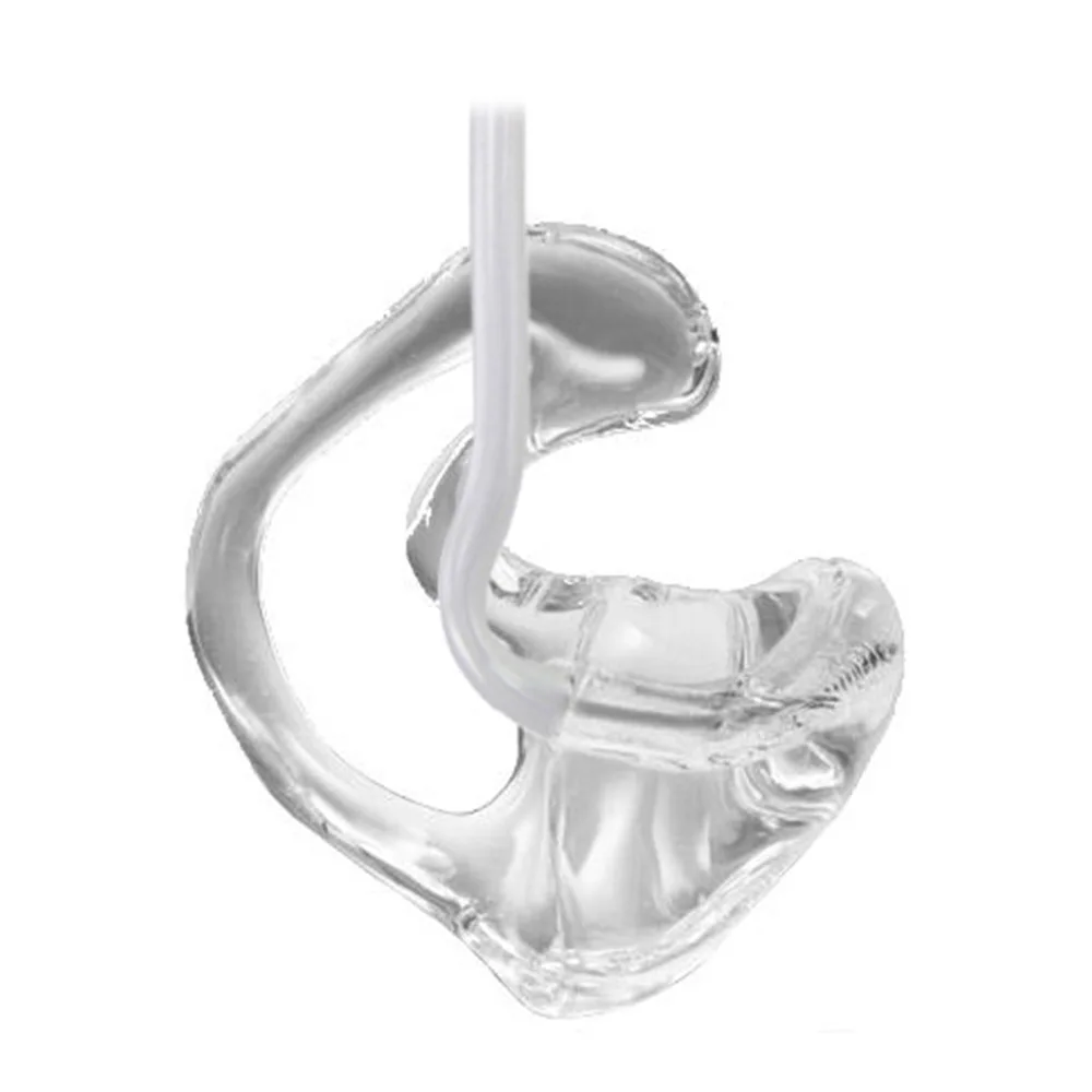 50 Stück vorgeformte PVC-Röhren, transparente BTE-Hörgeräteröhrchen, zur Auswahl in 3,5 mm, 3,3 mm, 3,2 mm und 3,1 mm Außendurchmesser – Detail 2