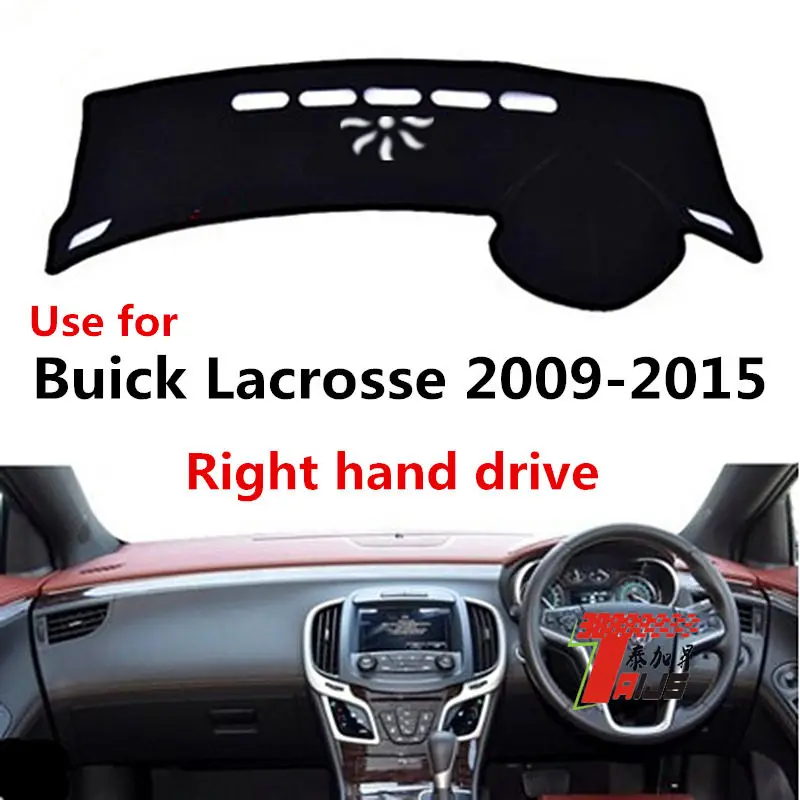 

TAIJS Factory protective Casual Polyester Fibre Car Dashboard Cover For Buick Lacrosse 2009 2010 11 12 13 14 15 Right hand drive