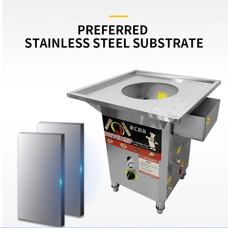 Máquina comercial de macarrão de arroz cozido no vapor, macarrão de arroz cozido no vapor, bolinhos no vapor, arroz cozido no vapor, frutos do mar no vapor, pães cozidos no vapor