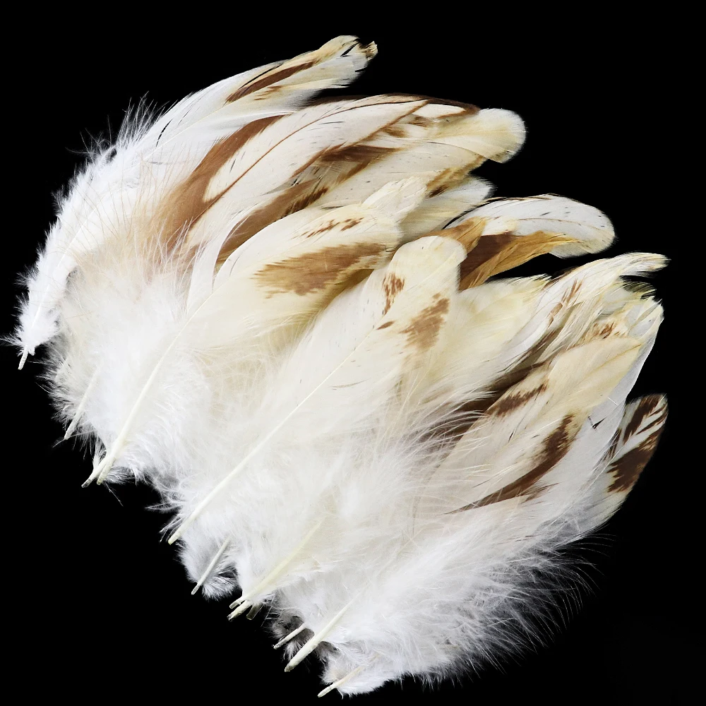 50pcs Wholesale Natural Color Chicken Feathers 8-13CM Pheasant Feather for Crafts Costume Party Decoration Plumes Jewelry Making