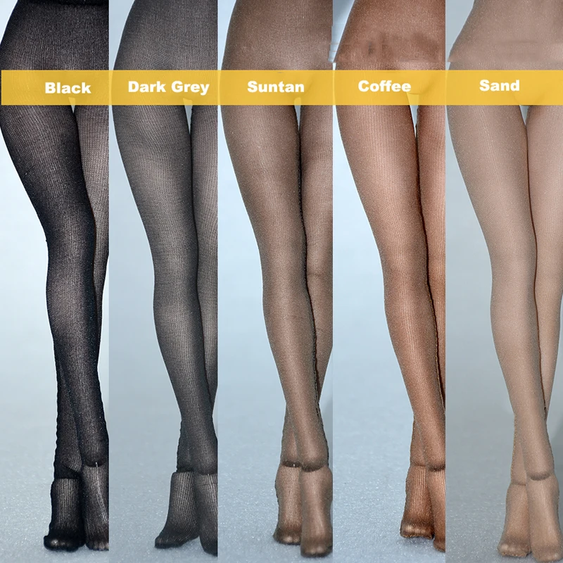 IN STOCK 1/6 scale Female action figures Accessories Super flimsy Stockings Pantyhose fit 12 inch action Dolls