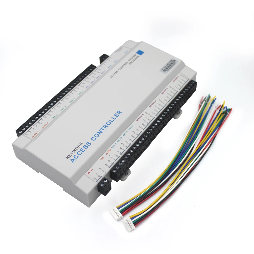 เครือข่ายสี่ประตูAccess Controlแผงบอร์ดซอฟต์แวร์การสื่อสารโปรโตคอลTCP/IP BOARD Wiegandสำหรับ 4 ประตู