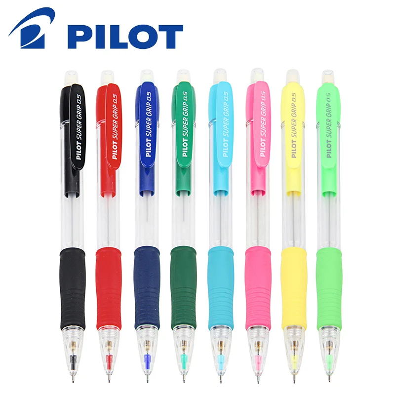 1 Pcs Pilot Pensil Warna Bar H-185-SL 0.5 Mm Fleksibel Pensil Retractable NIB untuk Sekolah Office Supplies