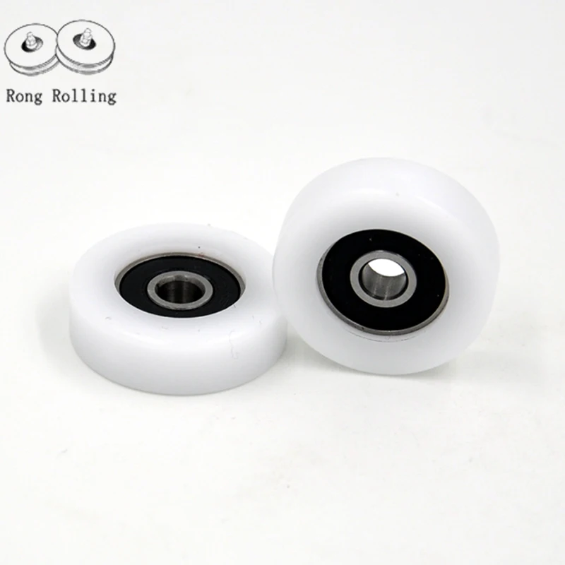 6*30*9 Sliding packaged coated plastic POM  bearing bore 6mm, diameter 30mm, thickness 9mm. 10pcs/lot