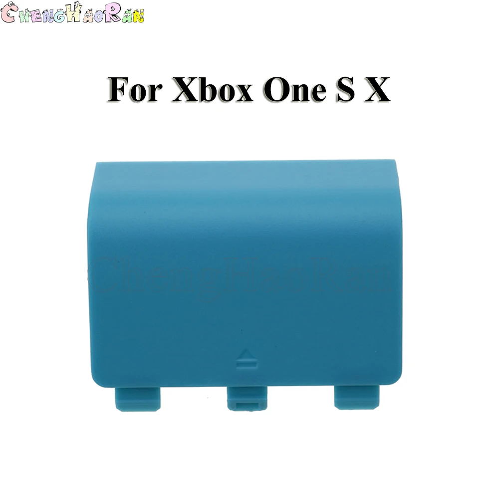2 pezzi di ricambio in plastica batteria coperchio posteriore coperchio sportello per XBox Series S X custodia piastra Controller blu rosso bianco