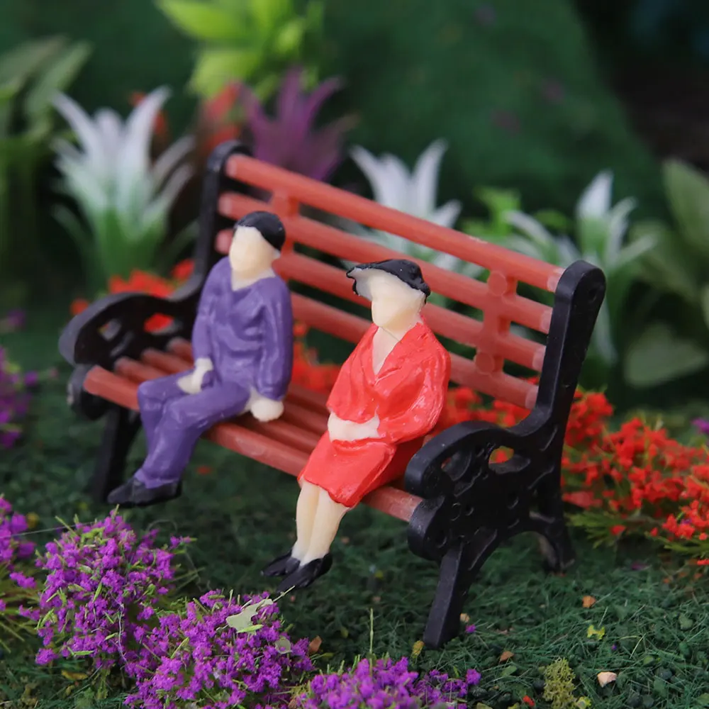 Miniature Figures Sitting Seated People Model Scale 1:50 For Diy Train Human Passengers Scene Layout Diorama Kits 30Pcs