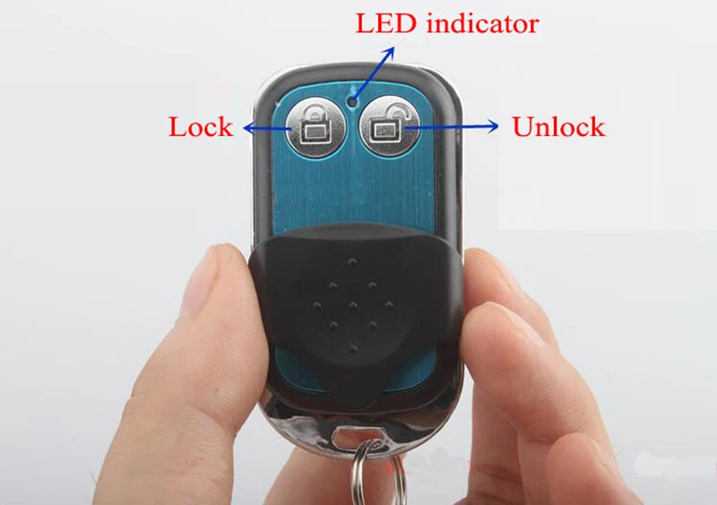 Remote control for Battery driven lock sold in our store