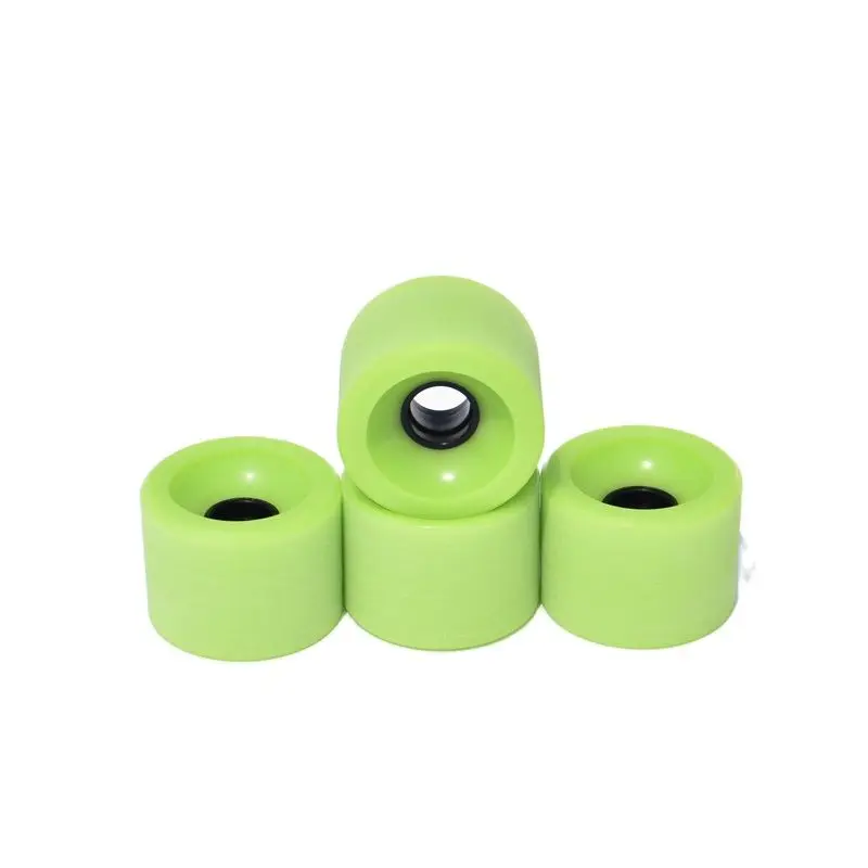 New Arrival 70x51mm 4Pcs/Set  85A Soft Matte Skateboard wheels For Surf Skate Board PU Wheelss Long Board Cruiser Wheel