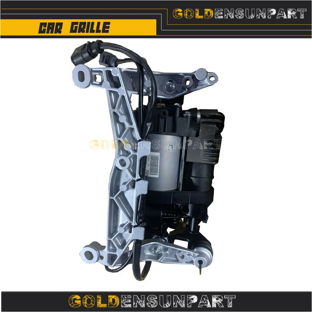 7P0 698 007 A Air Ride Suspension Compressor Pump & Mounting Kit For VW Touareg Porsche Cayenne 958 358 901 00 7P0 616 006 H