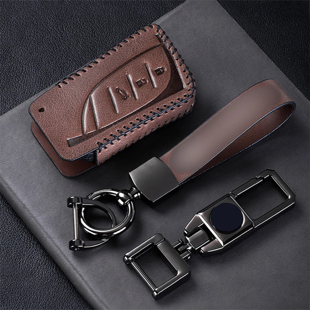 

Top Layer Leather Car Remote Key Case Cover For Lexus IS ES GS NX GX RX LX RC 200 250 300 350 UX250h LS350 LS500h Car Styling