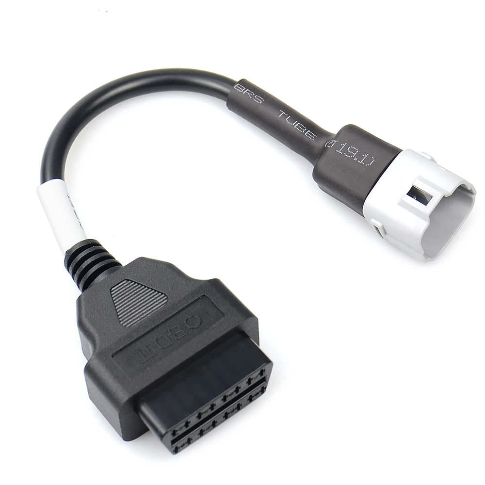 High quality OBD Motorcycle Cable for Suzuki 6 Pin Plug Cable Diagnostic Cable 6Pin to OBD2 16 Pin Adapter