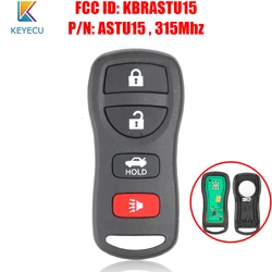 KEYECU Sostituzione Keyless Entry Telecomando Chiave Auto Fob 4 Pulsanti per Nissan Murano Xterra Titan per Infiniti FX35 KBRASTU15