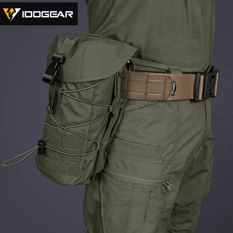 IDOGEAR Tactical GP Pouch General Purpose  Utility Pouch MOLLE Sundries Recycling Bag Outdoor Gear 3574