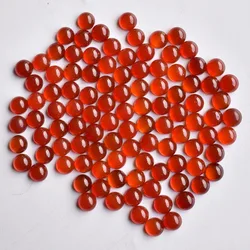 2020 fashion top quality natural red onyx round cab cabochon 6mm beads for jewelry making wholesale 50pcs/lot free shipping