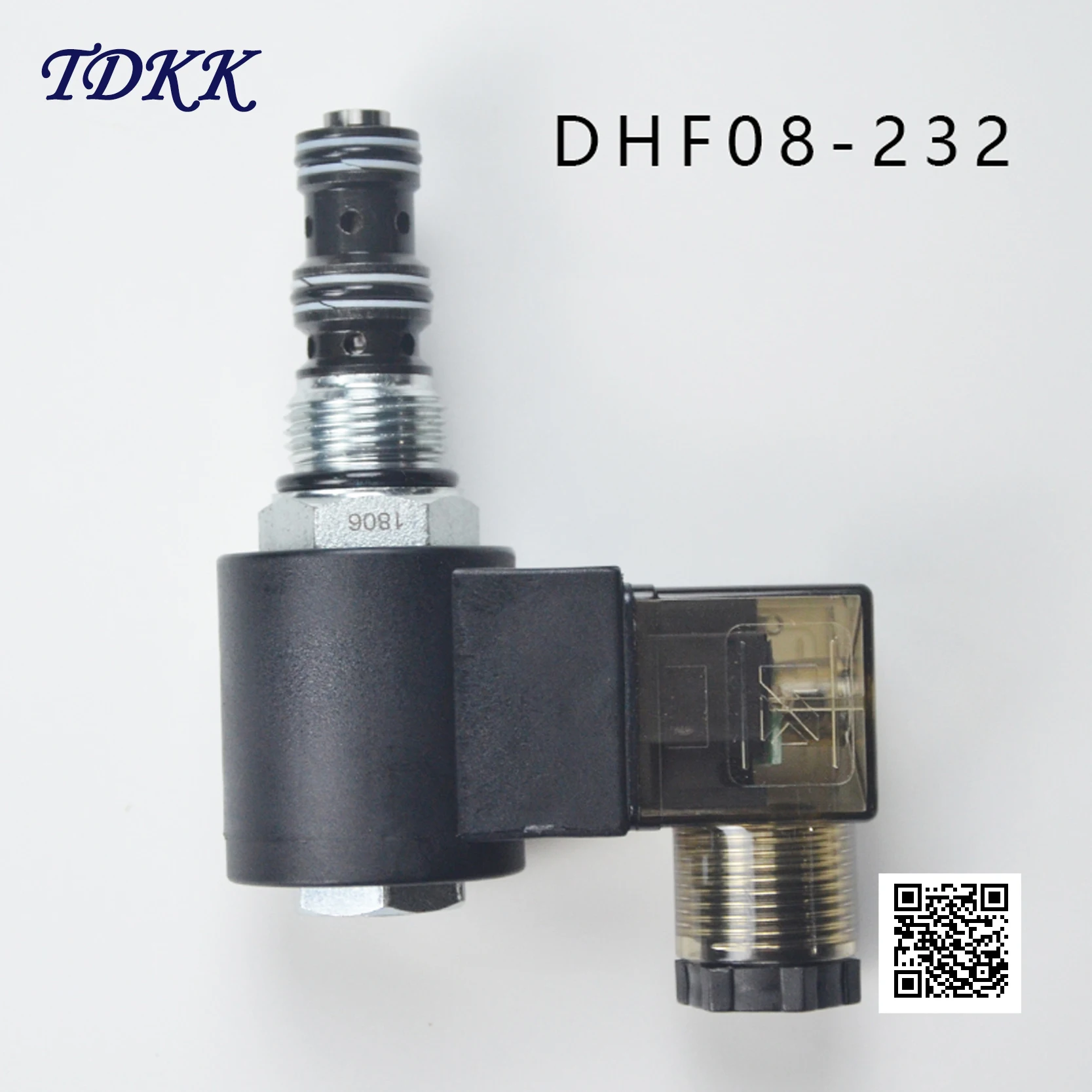 Two-position Three-way Threaded Cartridge Solenoid Valve Valve DHF08-232 Hydraulic Valve SV08-30