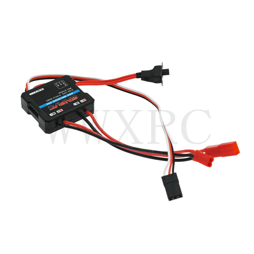 MN86K MN86KS MN86 G500 Modified ESC GN-21 40A Miniature Brushed ESC Two-way for MN91K MN45 MN99 WPL B14 C14 C24 RC Car