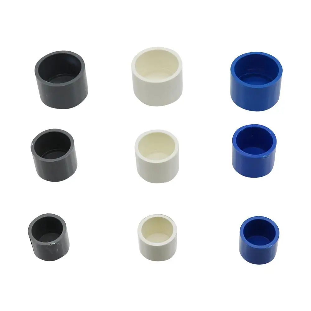 Inner Diameter 20/25/32mm PVC Pipe End Plug Water Pipe Plug Tube End Cap Garden Irrigation Pipe Fittings  Plumbing Accessories