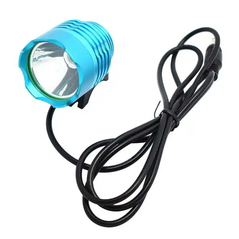 XML T6 LED Bike Headlamp 1800LM Bicycle Front Light Waterproof Cycling Headlight 18650 Battery MTB Lantern with Charger