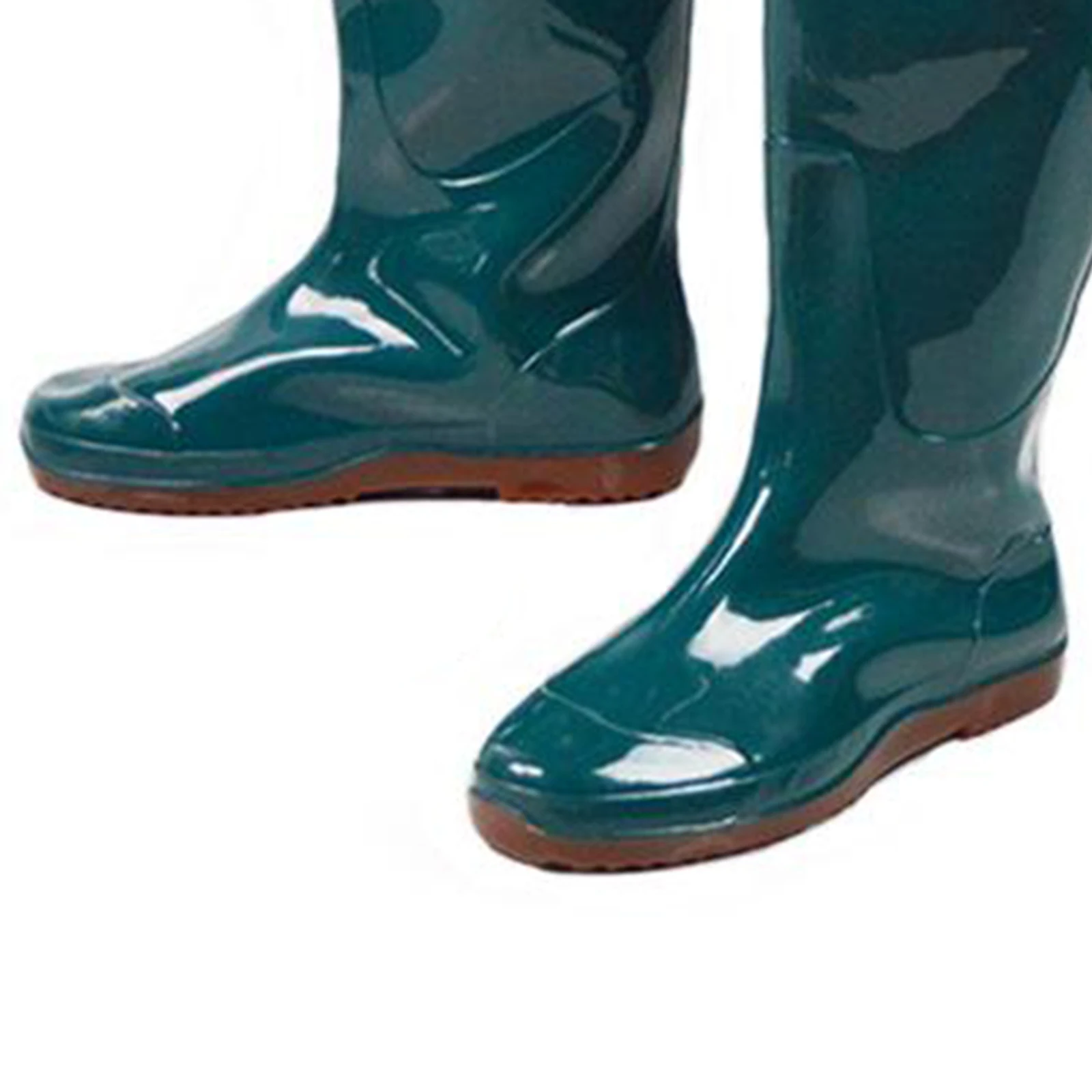 Botas subacuáticas para pesca, pantalones de agua de nailon y PVC, con suela calada, impermeables, ligeras, Unisex