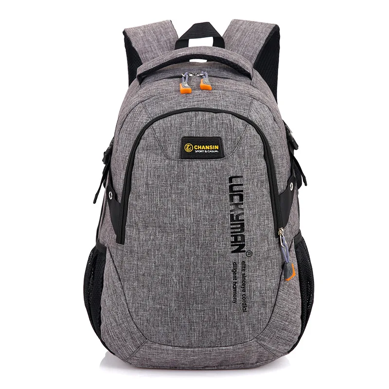 Unisex School Bag Waterproof Nylon Brand New Schoolbag Business Men Women Backpack Polyester Bag Shoulder Bags Computer Packsack