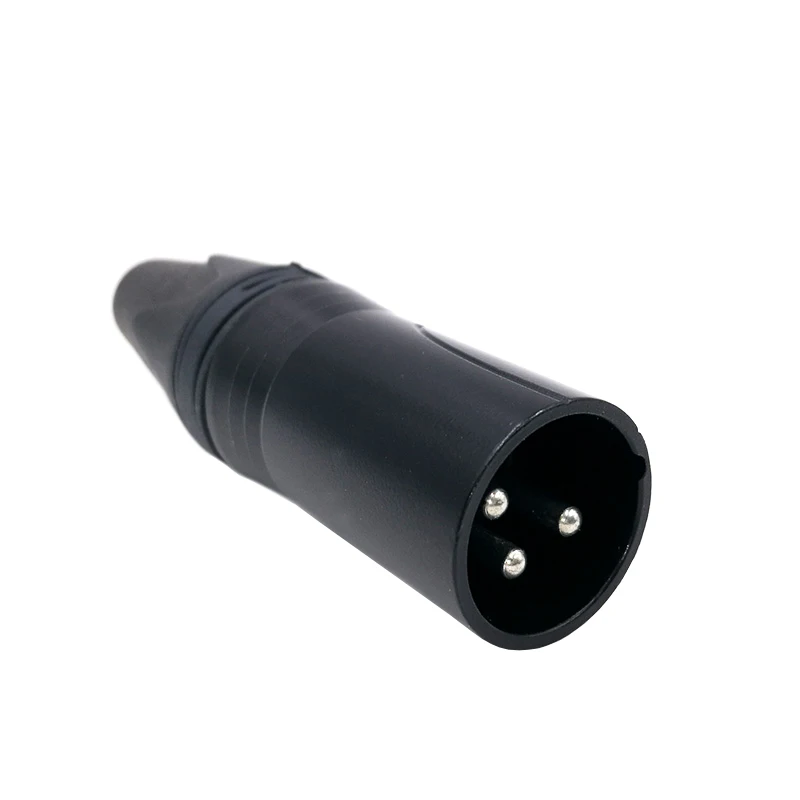 XLR connector 3pin audio plug microphone plug speaker connector male & female colour mic connector