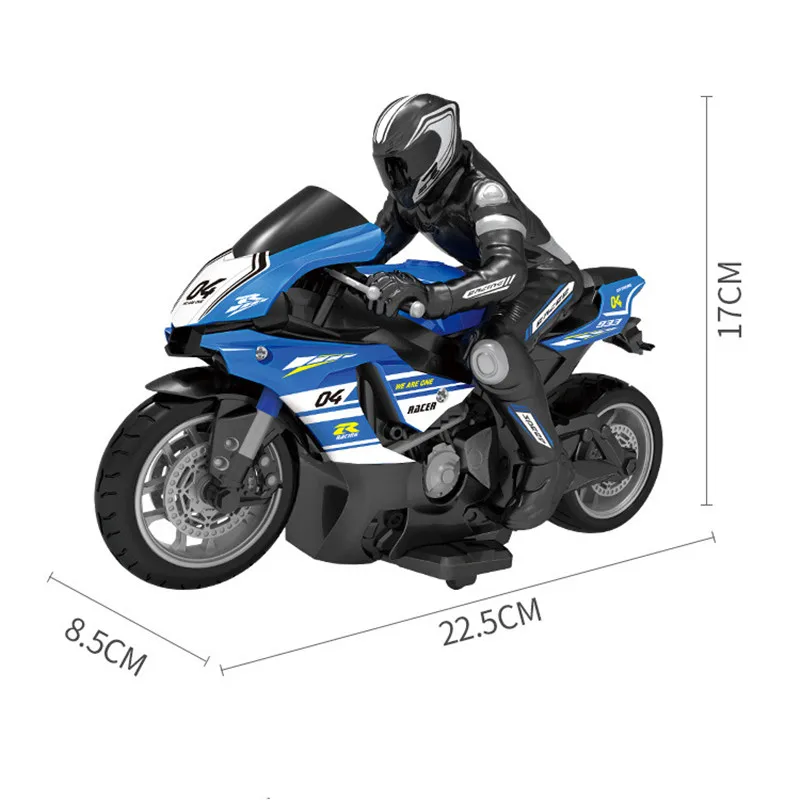 Điều Khiển Từ Xa 2.4GHz Đóng Thế Xe Máy 25Km/H Tốc Độ Cao Trôi Đua Xe Máy Với Công Suất Cao Động Cơ Size Lớn Motorcar quà Tặng