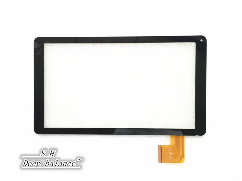 

New 10.1 inch original flat Panel Touch screen capacitive Digital coding Sensor handwritten Outer screen MJK-0299