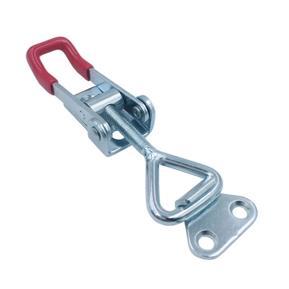 198Lbs 150KG Adjustable Toolbox Case Metal Toggle Latch Catch Clasp Quick Release Clamp Anti-Slip Push Pull  Clamp Tools