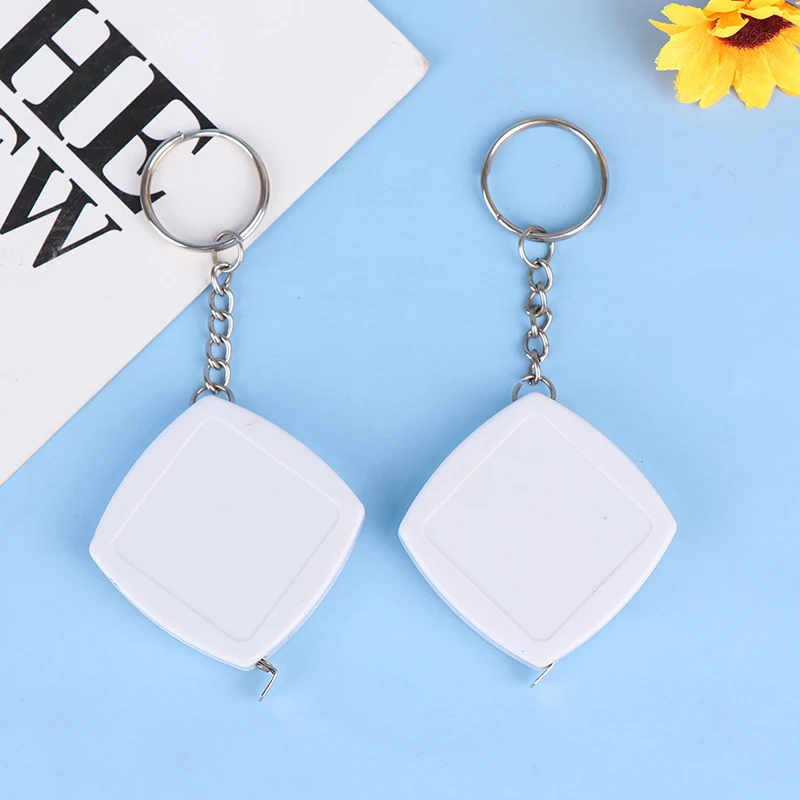 2 متر حاكم المعادن شريط القياس المفاتيح المحمولة سحب حاكم قابل للسحب