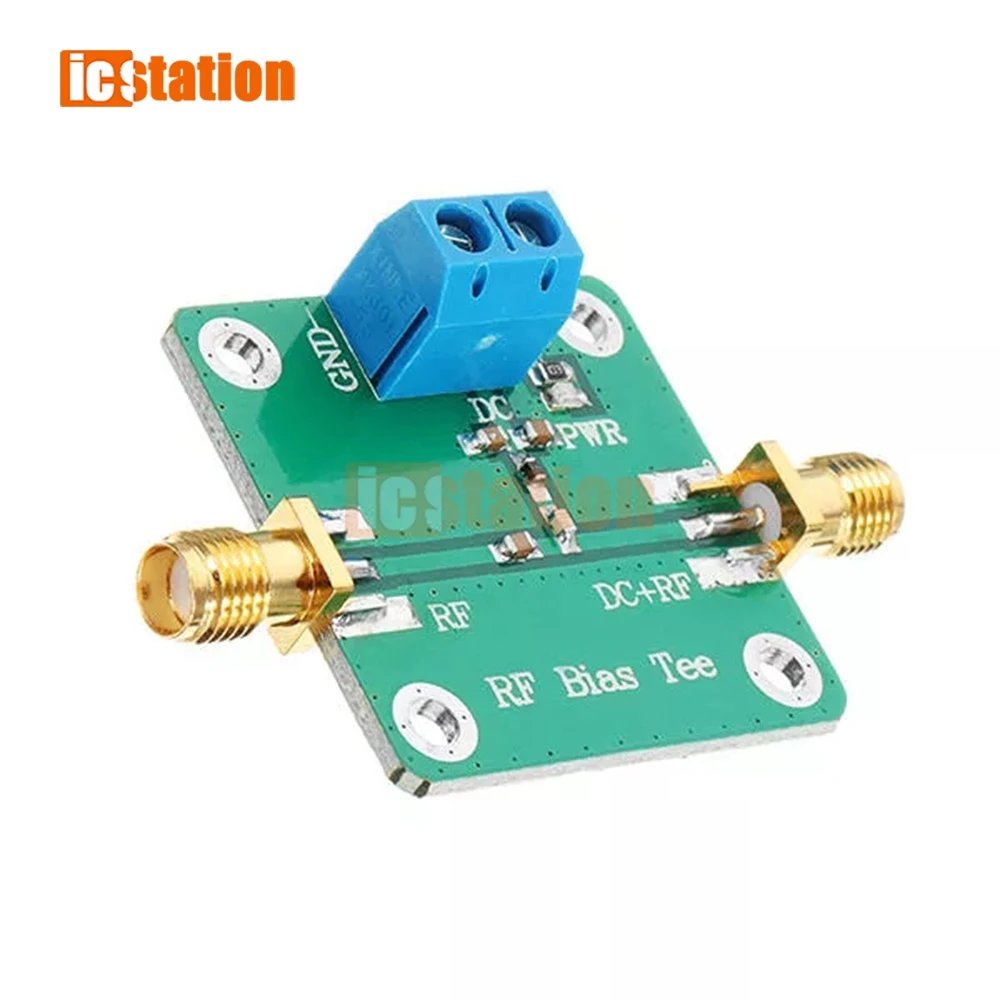 RF Bias Tee Wideband DC Blocker 10-6000MHz 6GHz for HAM Radio RTL SDR LNA Low Noise Amplifier