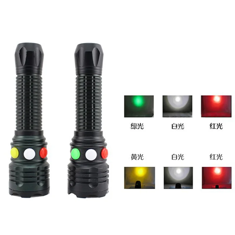 XPE-LED Lanterna Sinal Lâmpada, Luz Brilhante, Verde, Amarelo, Branco, Vermelho, Tocha