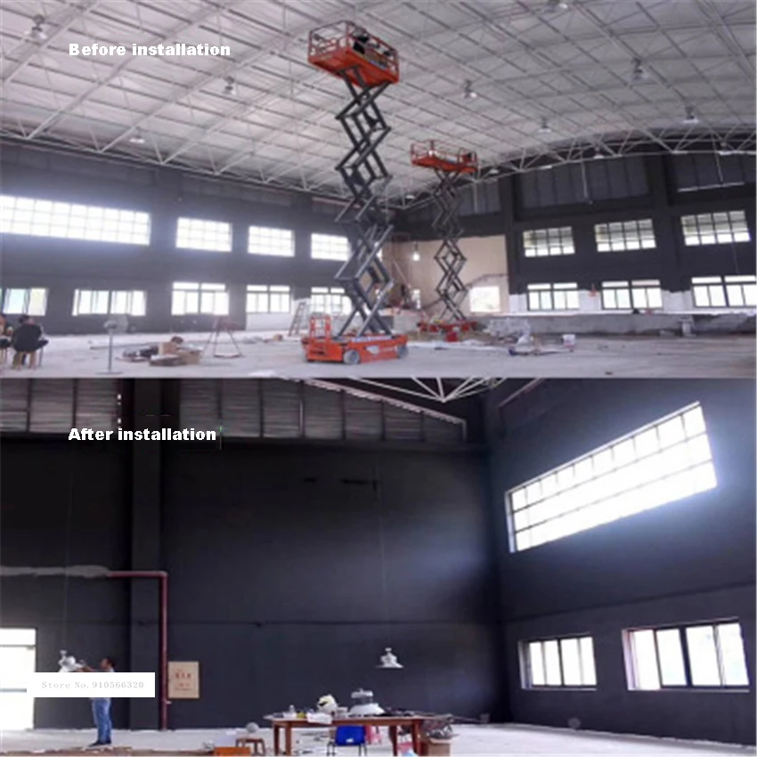 Lighting Lifter Gymnasium Warehouse Workshop Light Lifting System 110V/220V  Intelligent Remote Control Chandelier Miner