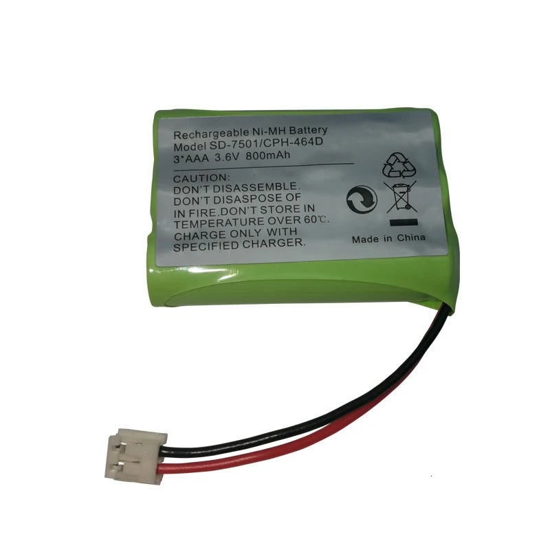 Batería recargable NiMH para Motorola SD-7501 Teléfono inalámbrico - imagen 2