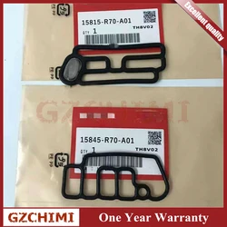 2pcs VTEC Gasket For Honda 15815R70A01 15845R70A01 Solenoid VTEC Gaskets Set Cylinder Head Black New Sale Durable